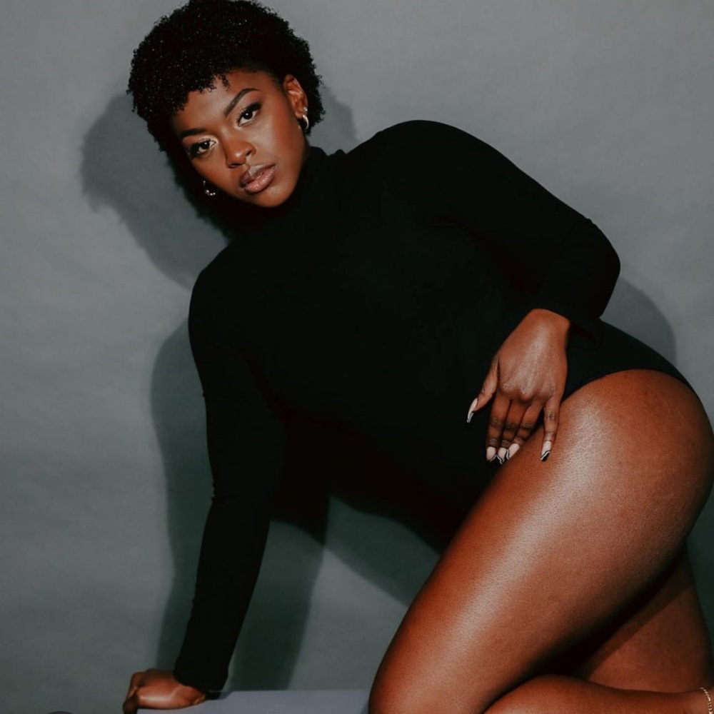 Klassy Network Mock Neck Black Brami Bodysuit Bramisuit